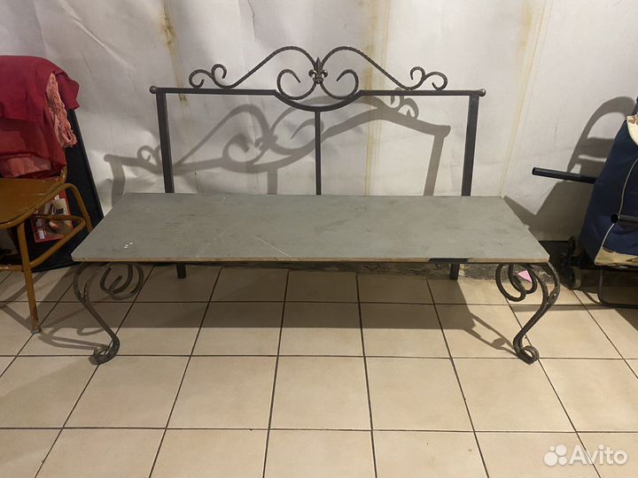 Лавочка садовая ручная работа