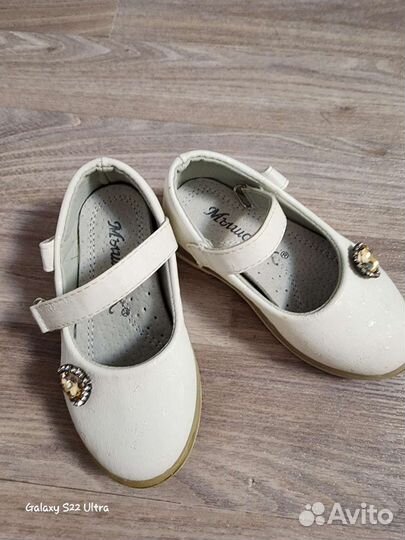 Туфли для девочки 21 размер
