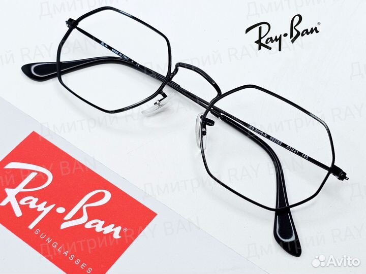 Оправа Ray Ban Octagonal RX 3556 Black