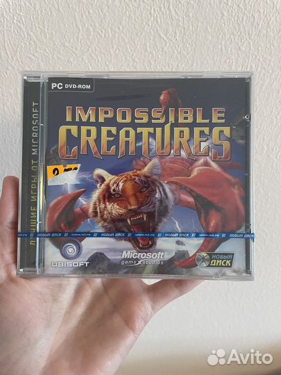 Диск для пк Impossible Creatures (новый, силд)