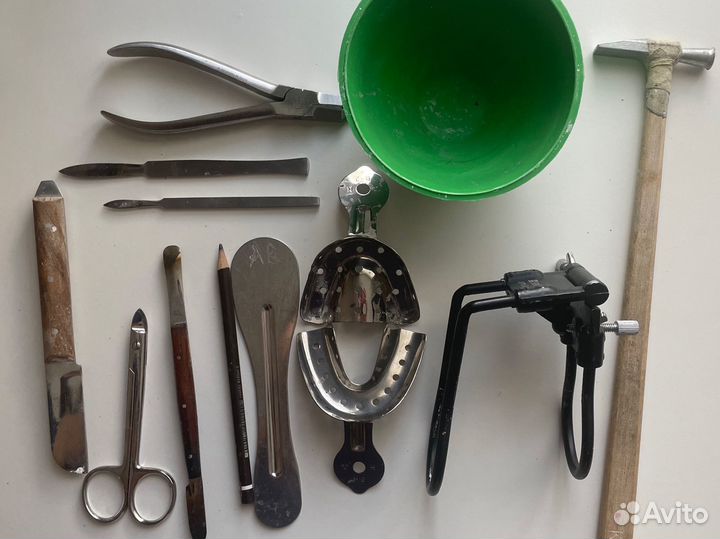 Инструменты зубного техника набор