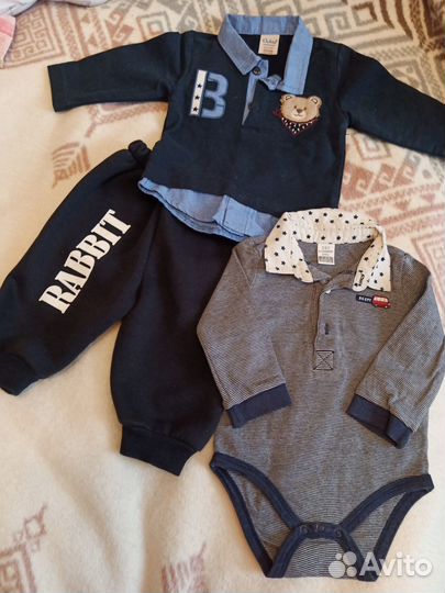 Одежда пакетом на девочку с рождения до 3х мес