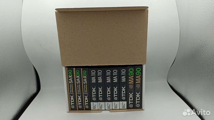 Коробка блок для коллекции аудиокассет