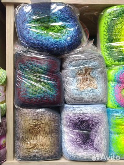 Пряжа Yarnart flowers