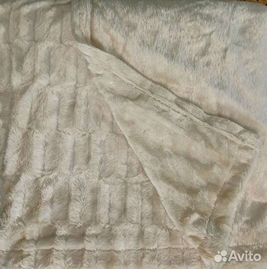 Плед покрывало 220х240см, двухстороннее