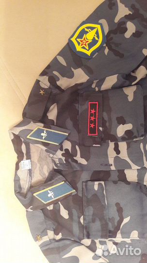 Новогодний костюм на мальчика - военный, десантник