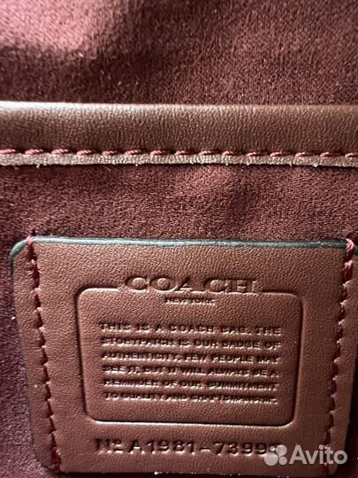 Сумка Coach tabby 26