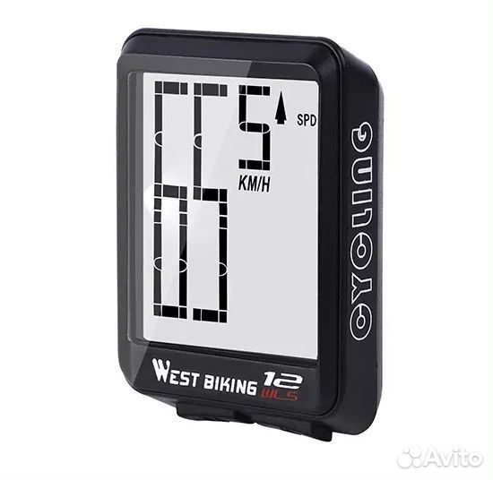 Беспроводной Велокомпьютер West Biking (Подсветка)