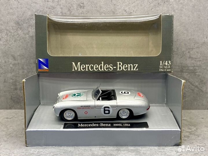 Коллекционная модель Mercedes-Benz 300SL 1952 1:43