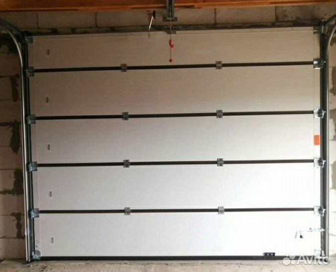 Автоматические секционные ворота - Лямбирь