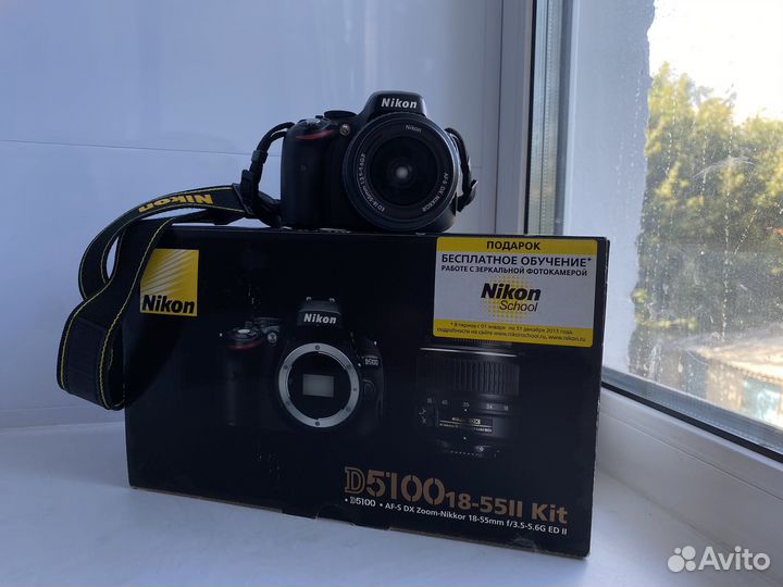 Зеркальный фотоаппарат nikon d5100