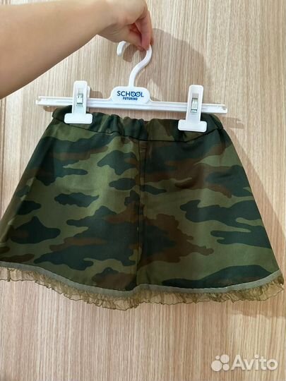 Детская военная форма для девочки