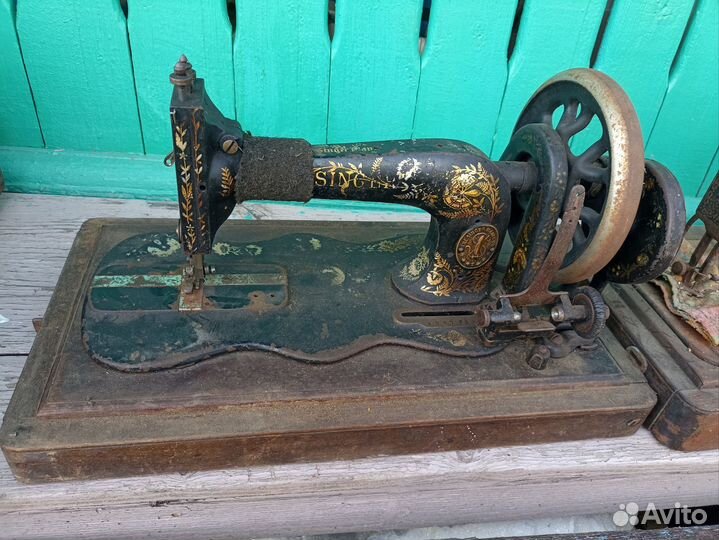 Швейная машинка зингер антикварная