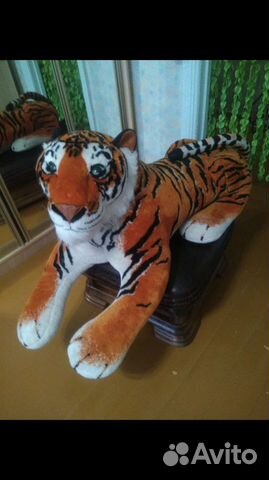 Мягкая игрушка тигр большой