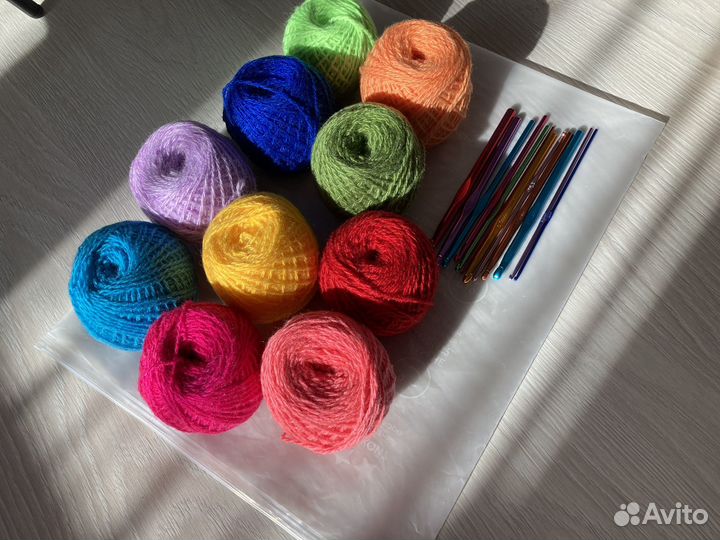 Пряжа для вязания акриловая
