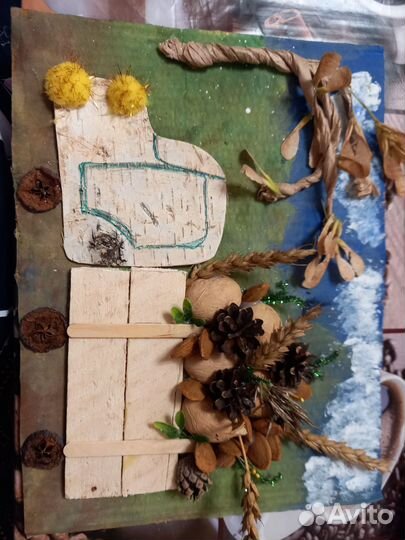 Поделки в детский сад осень