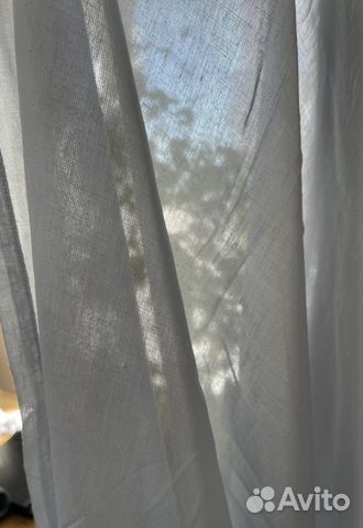 Hm home шторы светло-серые
