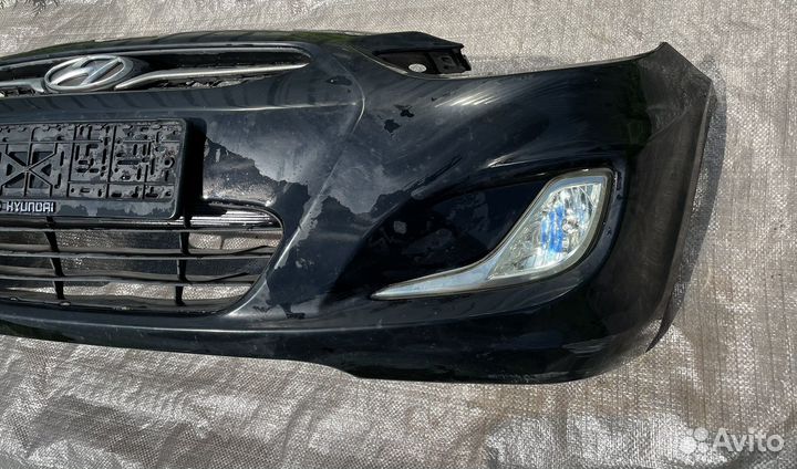 Бампер передний Hyundai Solaris 1 хетчбек