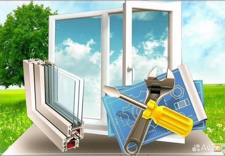 Ремонт пластиковых окон, москитные сетки