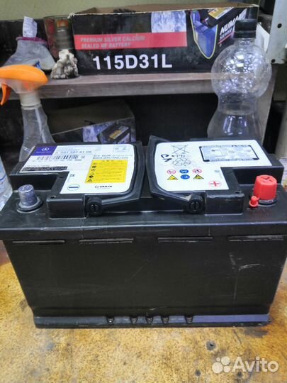 Аккумулятор 2021 Varta AGM 80 ач. Доставка