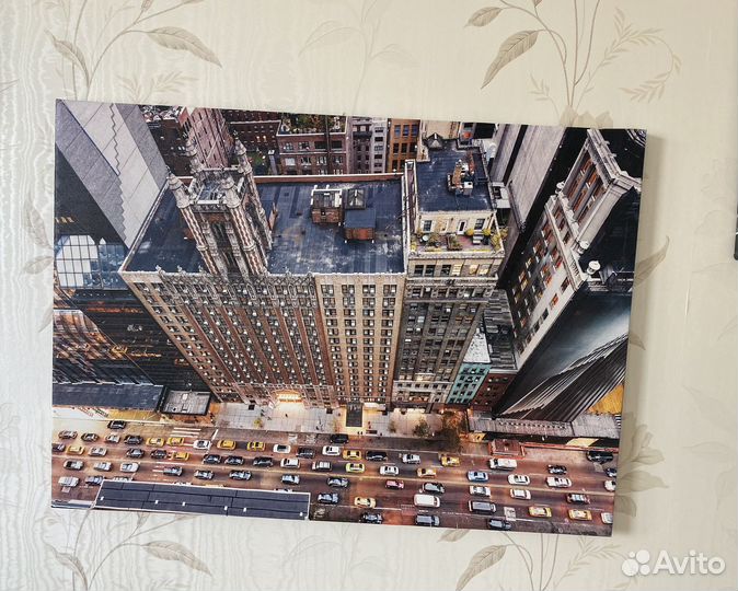 Картина на холсте (фотопостер) 50/70