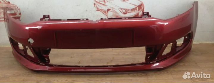 Бампер передний на volkswagen polo