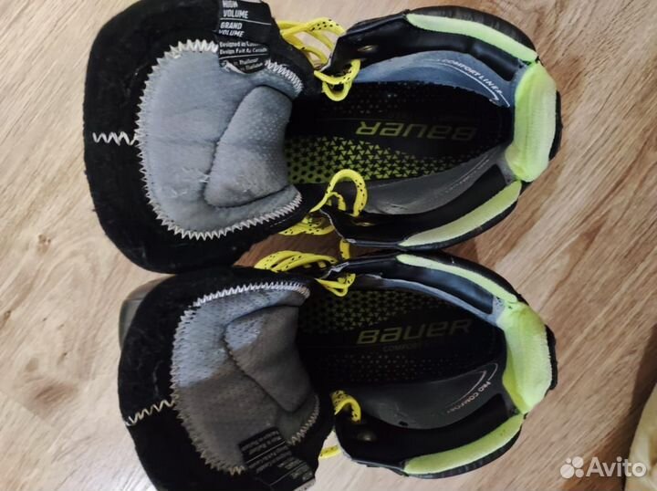 Коньки хоккейного вратаря Bauer pro 10,5 fit3