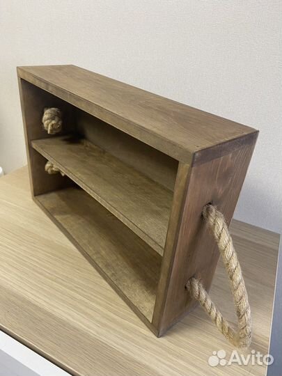 Коробка подарочная деревянная