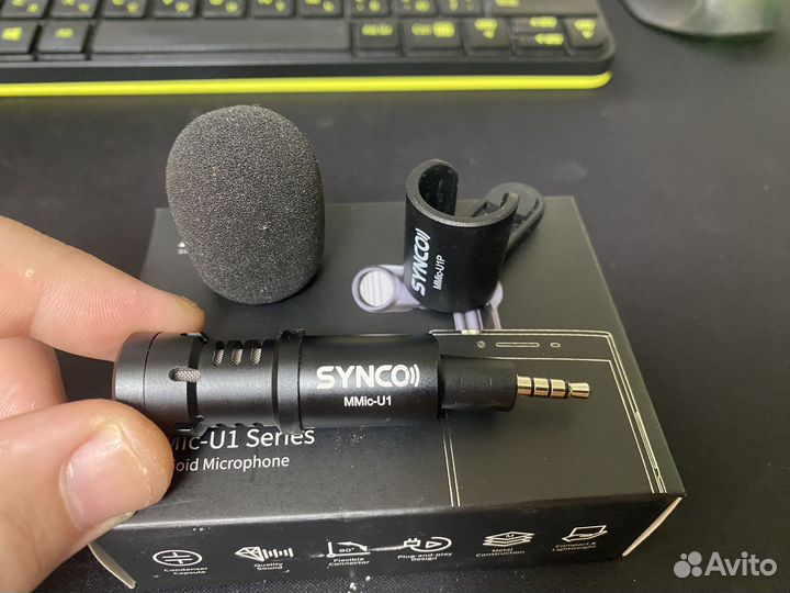 Микрофон synco MMic-U1+переходник для iPhone