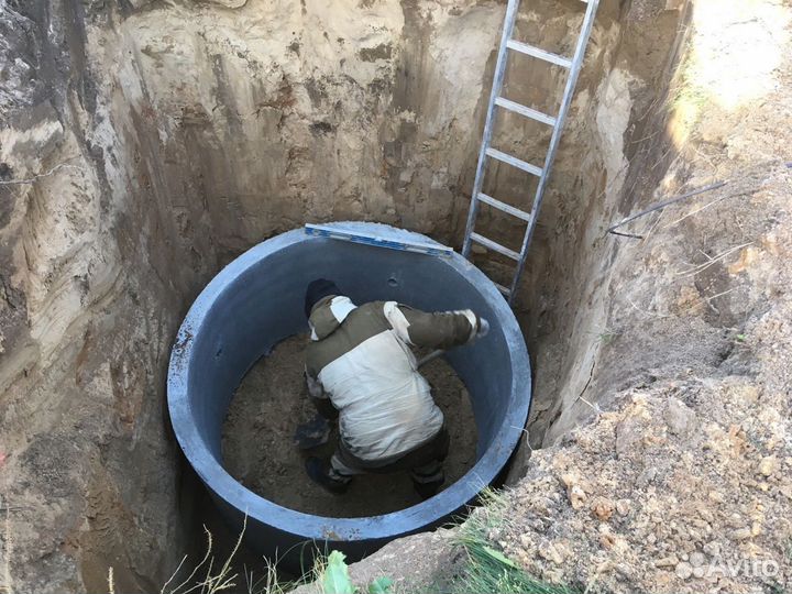Сливная яма канализация
