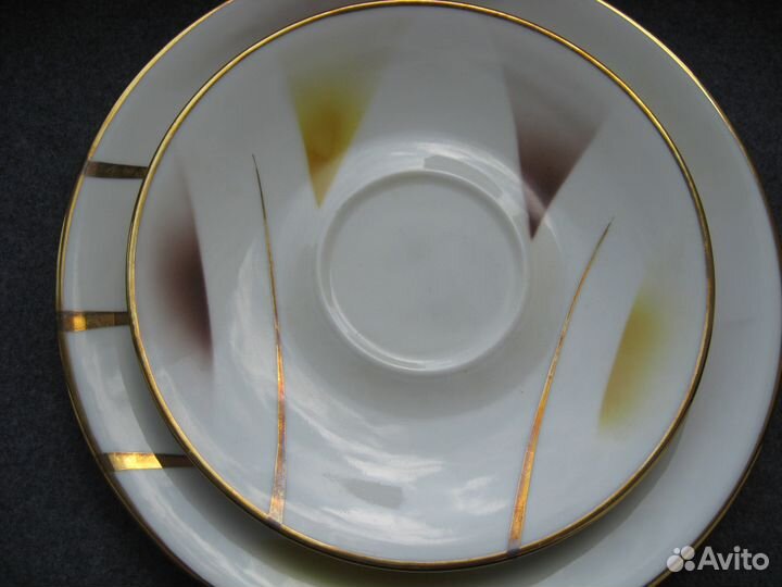 Винтажное чайное трои чайное