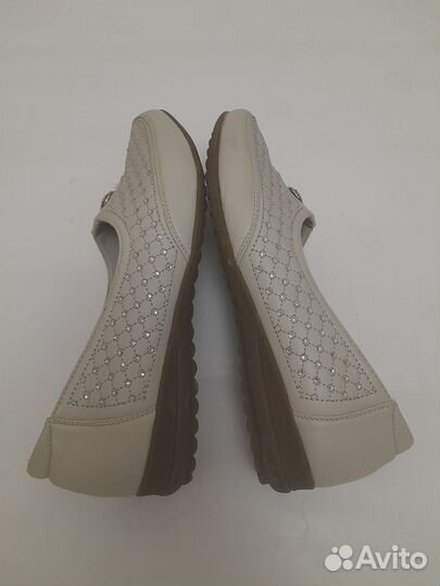 Балетки натуральная кожа