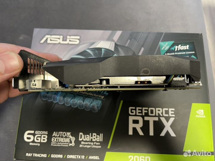 Видеокарта asus phoenix rtx 2060