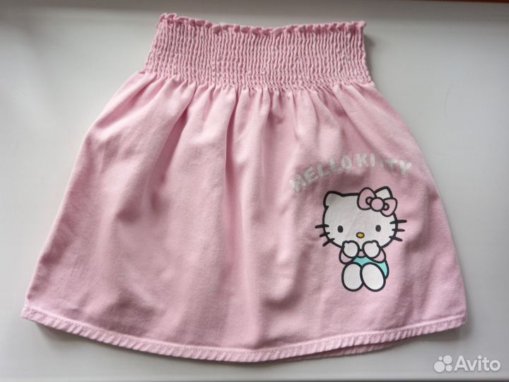 Джинсовая юбка для девочки Gloria Jeans 122 р-р