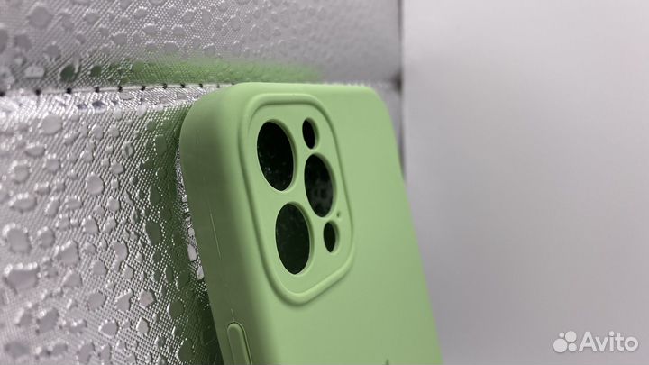 Чехол на iPhone 12 Pro Silicon Case Mint