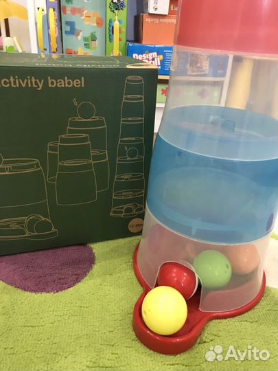 Игрушка Itslmagical Activity Babel башня с шарикам