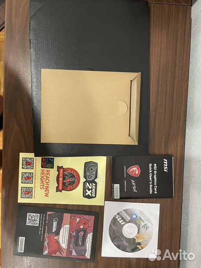 Видеокарта MSI Armor gtx 1060 6gb