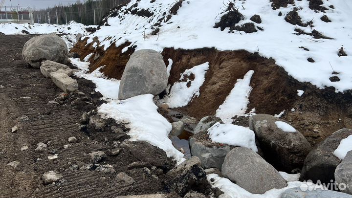 Природный камень валун