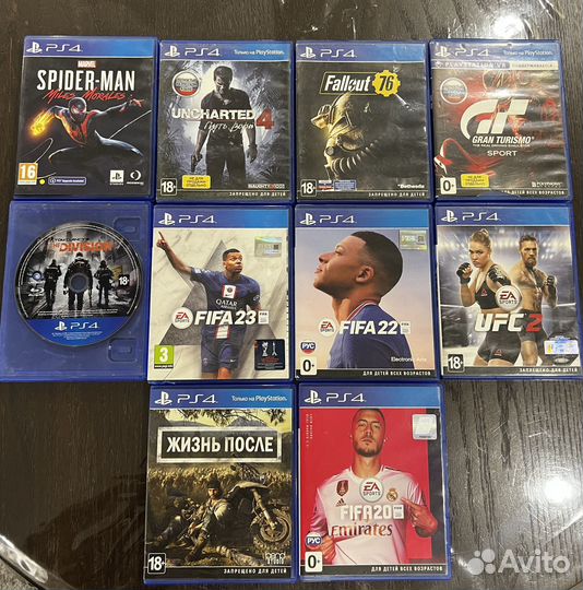 Игры для Sony playstation 4