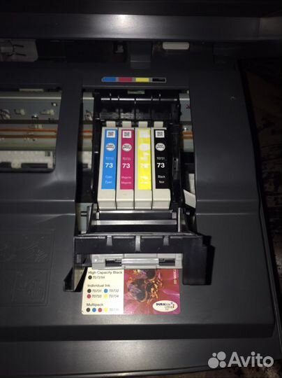 Принтер сканер копир цветной epson stylus CX7300