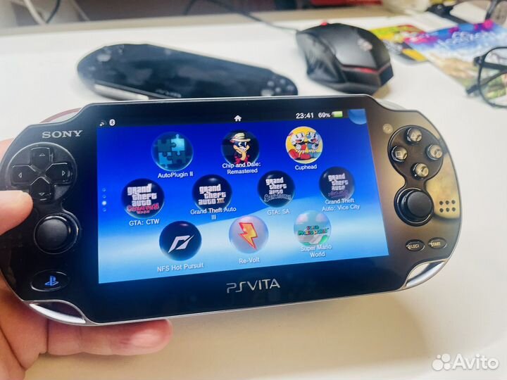 Ps vita oled прошитая + 32 gb