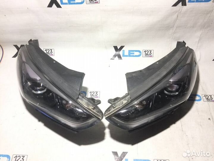 Фара правая левая Hyundai Sonata 7 led black