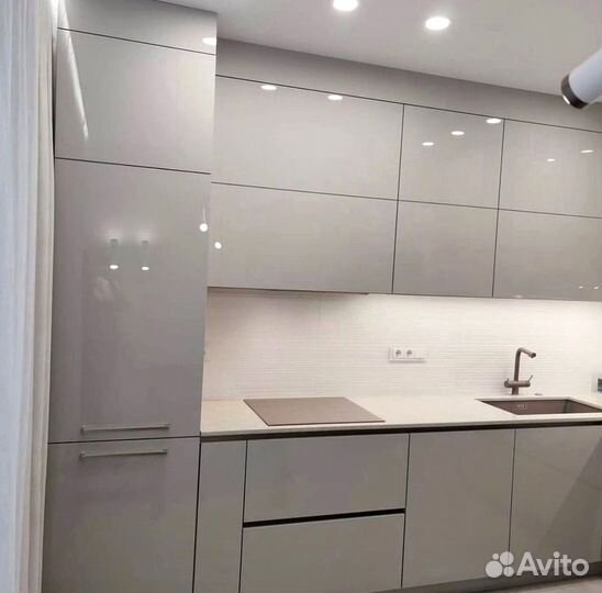 Современная кухня на заказ мдф фасады