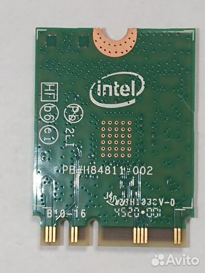 Wi-Fi + Bluetooth модуль Intel 3168NGW