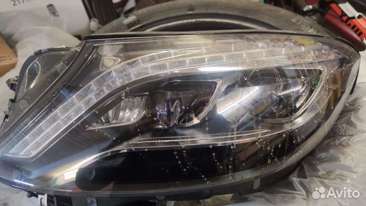 Фара левая, Mercedes Benz S W222 130702402426