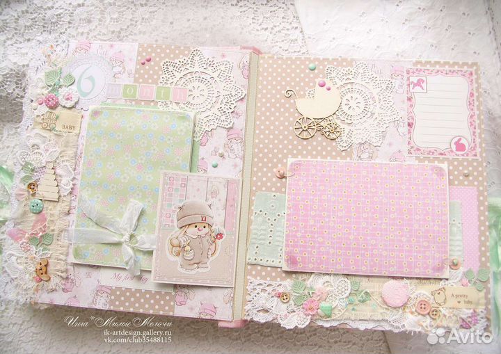 Фотоальбом на 3хлетие для девочки