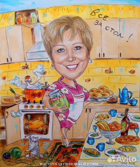 Рисую шаржи и портреты