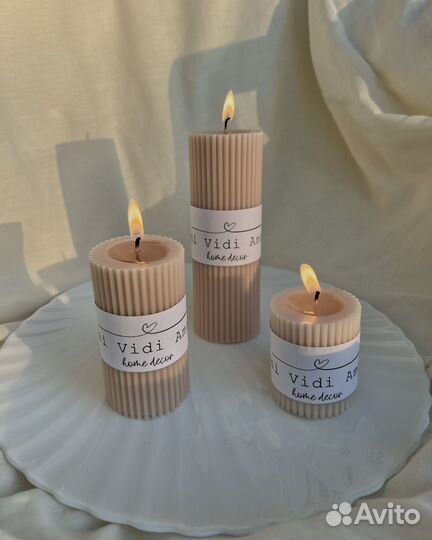 Свечи ручной работы