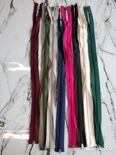 Молнии спиральные в ассортименте разъемные №5