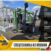 Телескопическая автовышка прицеп 14м